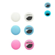 Luminous 3 Pack Apple Airtag Tracker Kids Hidden Case, AirTag Hidden Kids Holder with Invisible Pin, Anti Lost, for Kids, Elderly, Luggage, Clothing, Pet(Pink Blue Green)